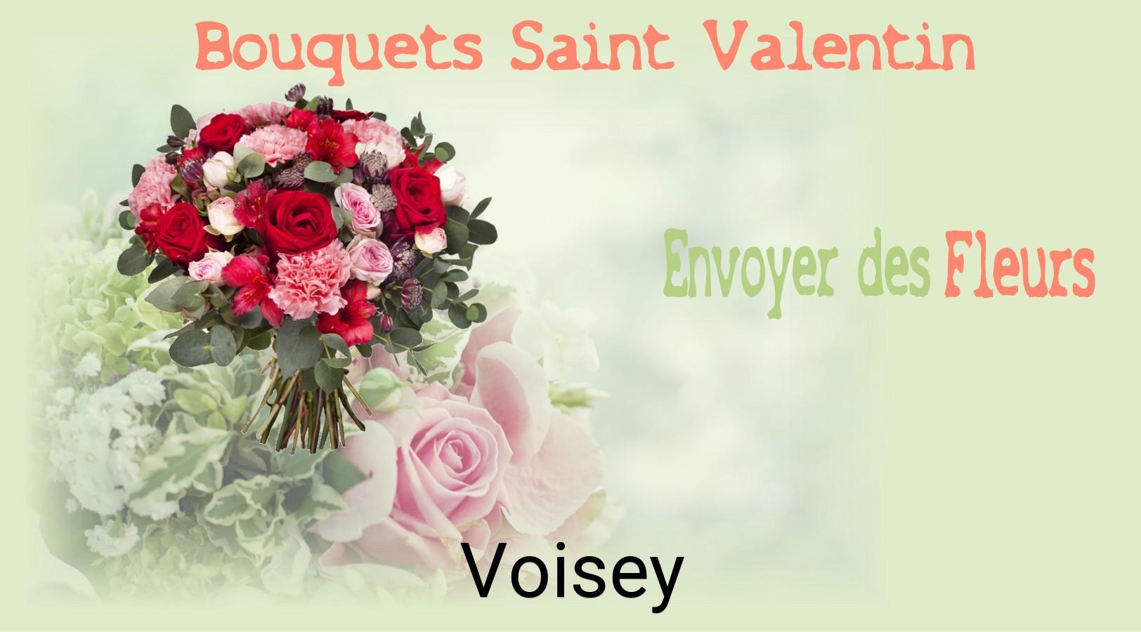 Roses de Saint-Valentin livrées à Voisey